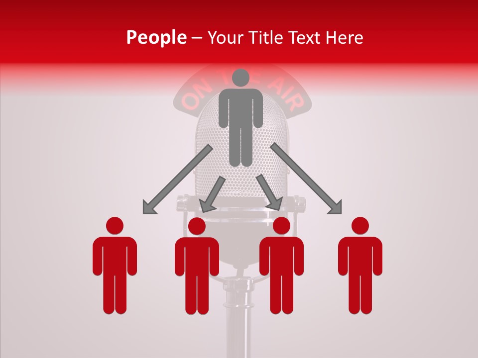 Microphone Music Classic PowerPoint Template