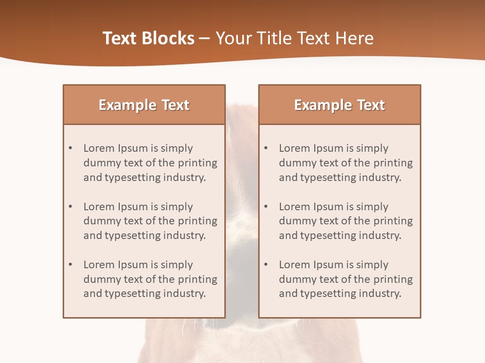 Cut Out Bull Terrier Exclamation PowerPoint Template