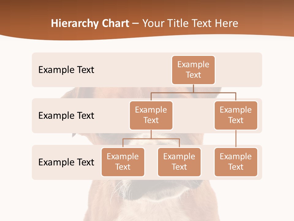 Cut Out Bull Terrier Exclamation PowerPoint Template