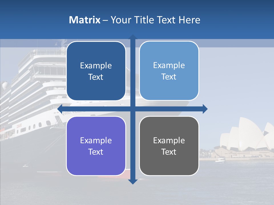 House Sky Dock PowerPoint Template