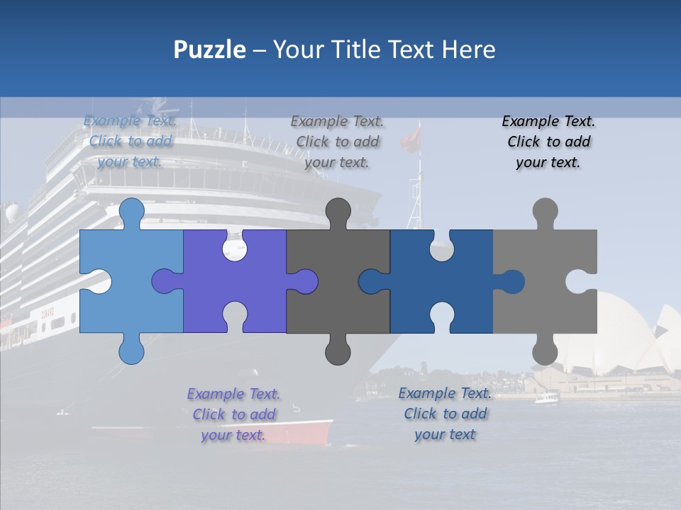 House Sky Dock PowerPoint Template