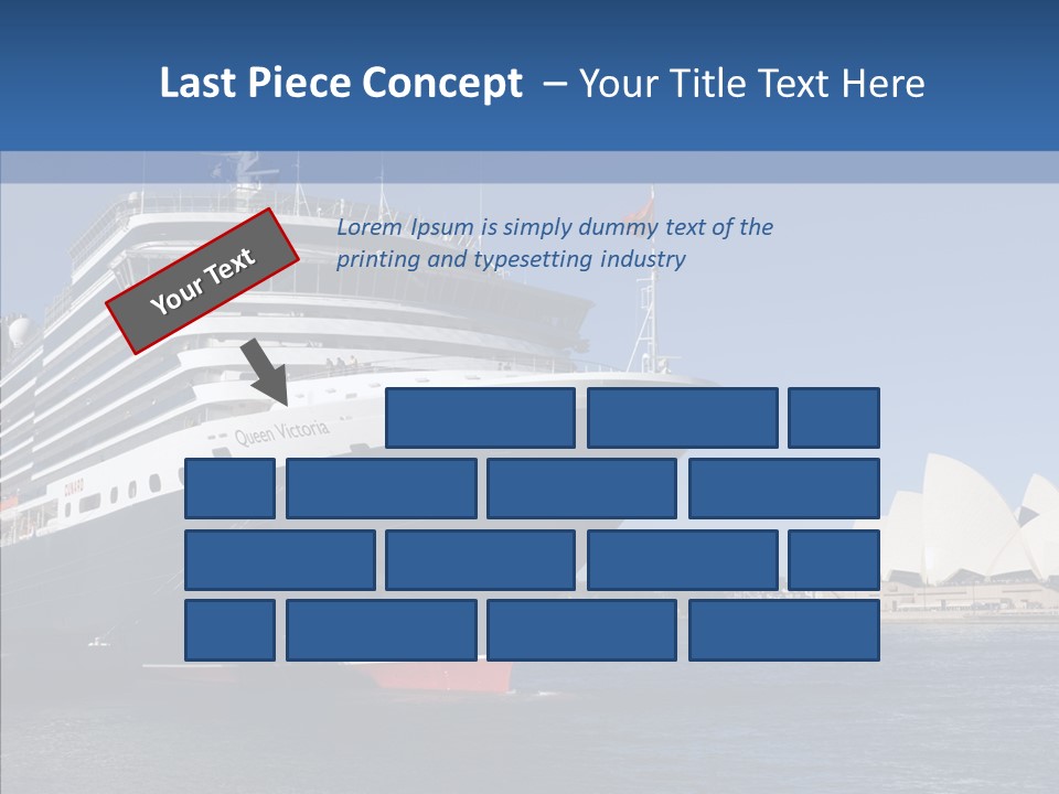 House Sky Dock PowerPoint Template