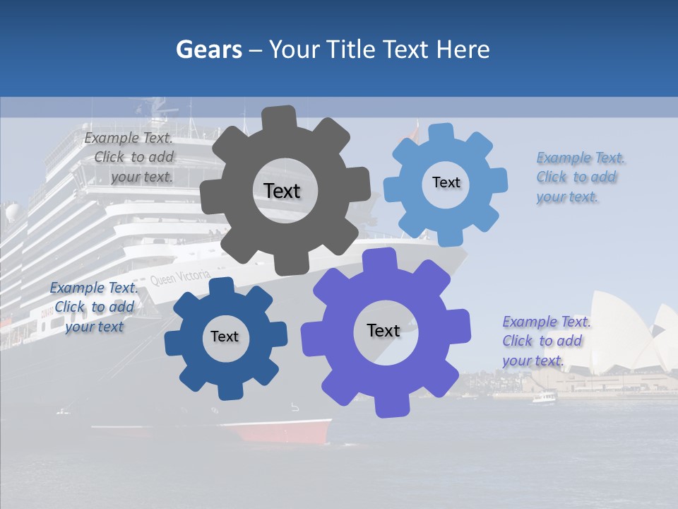 House Sky Dock PowerPoint Template
