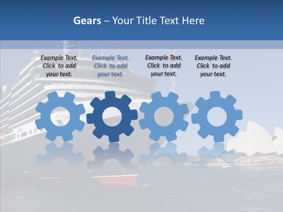 House Sky Dock PowerPoint Template