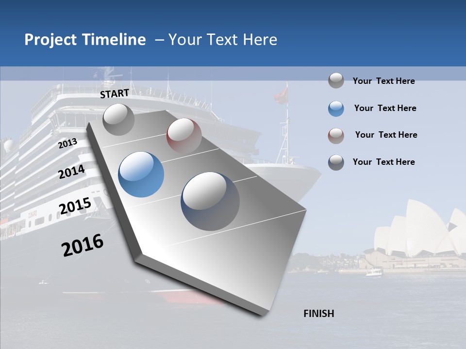 House Sky Dock PowerPoint Template