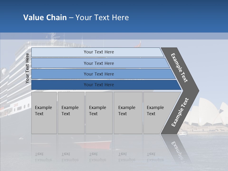House Sky Dock PowerPoint Template