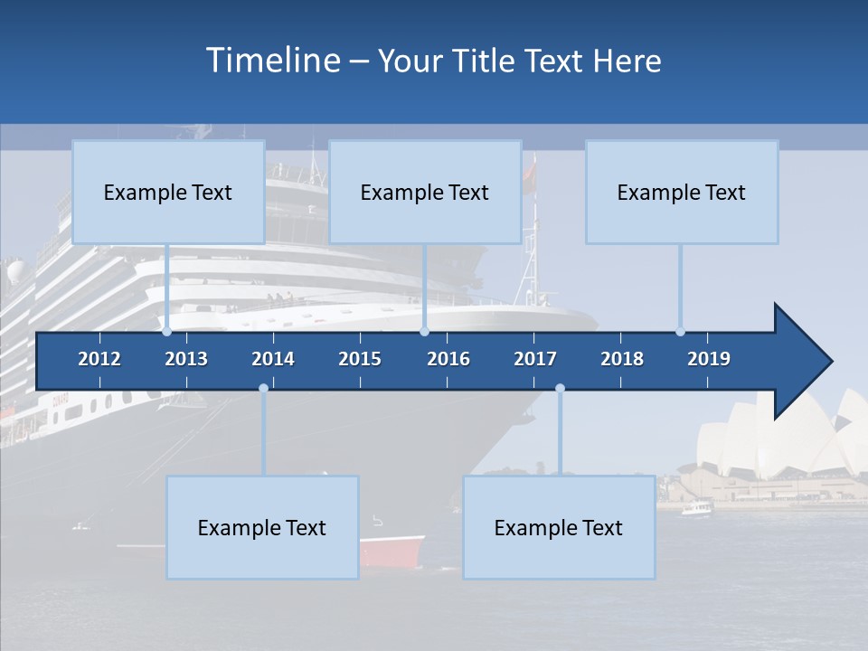 House Sky Dock PowerPoint Template