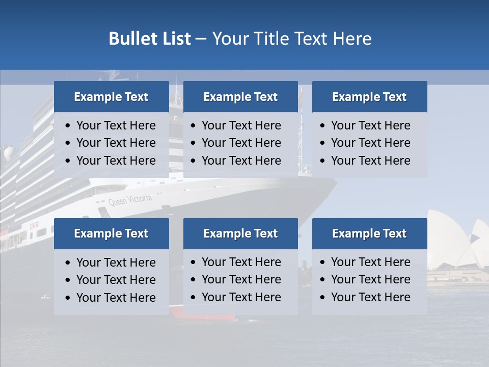 House Sky Dock PowerPoint Template