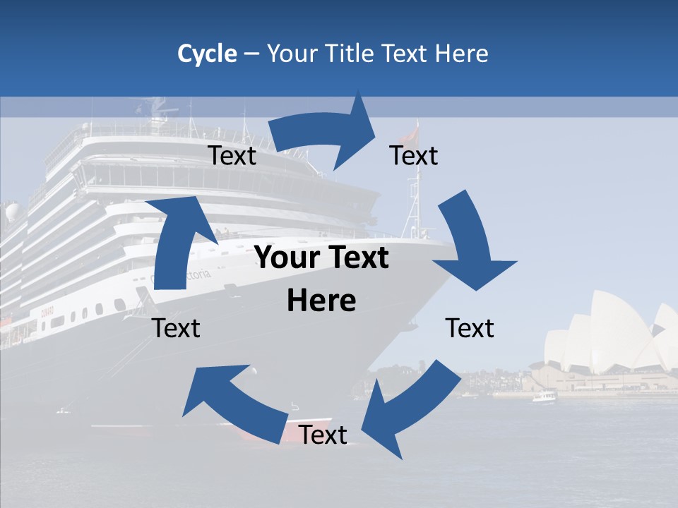 House Sky Dock PowerPoint Template