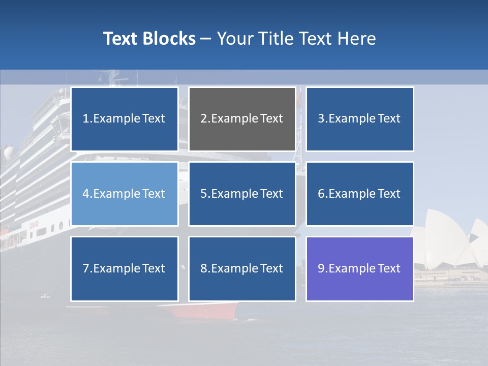 House Sky Dock PowerPoint Template