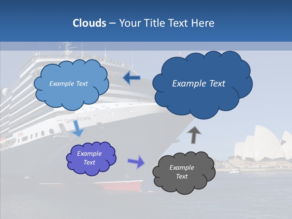 House Sky Dock PowerPoint Template