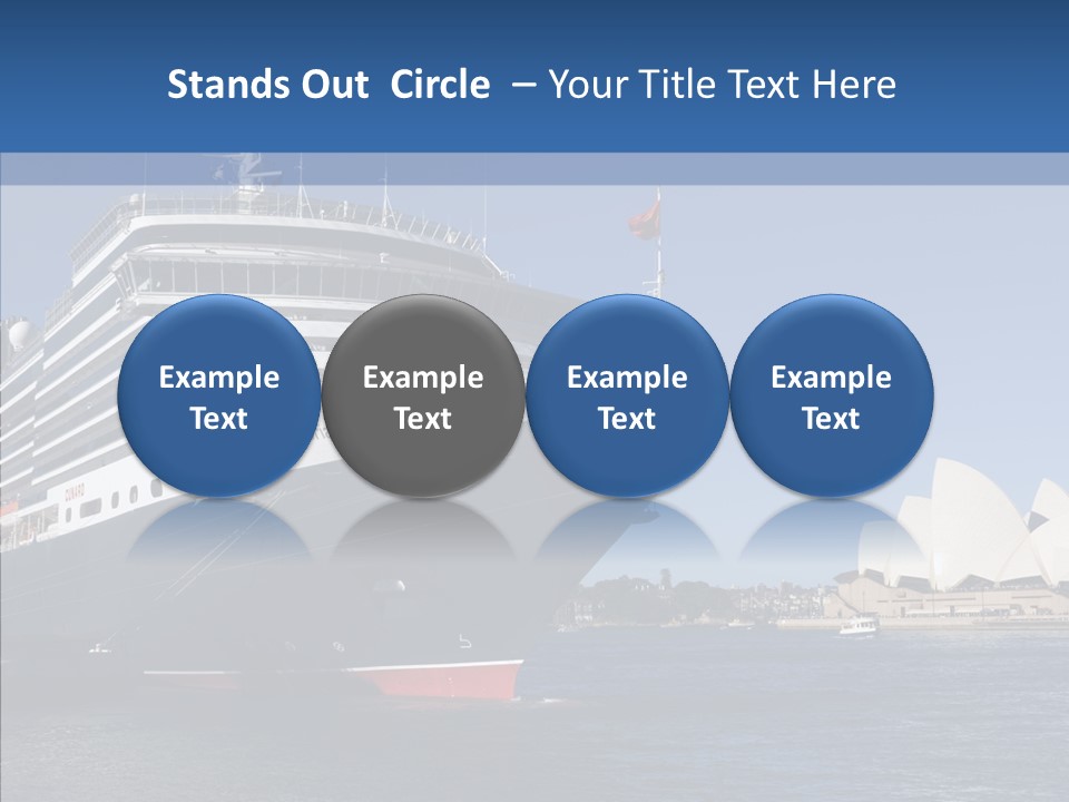House Sky Dock PowerPoint Template