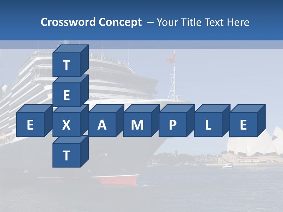 House Sky Dock PowerPoint Template