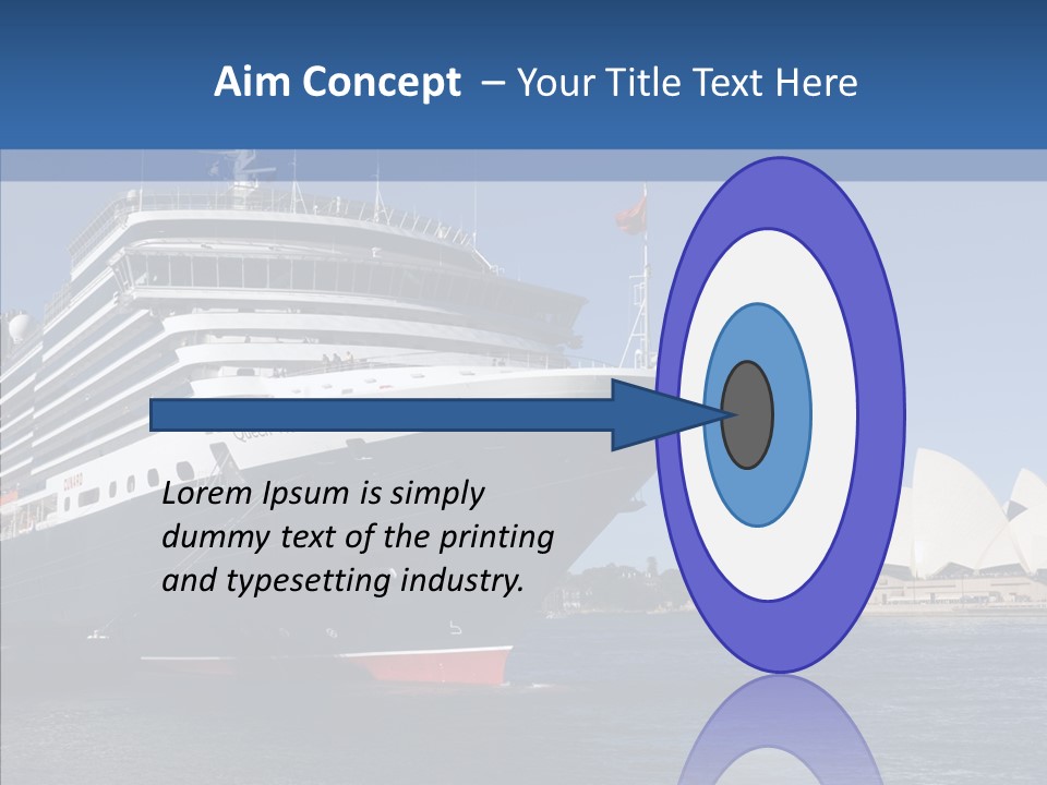 House Sky Dock PowerPoint Template