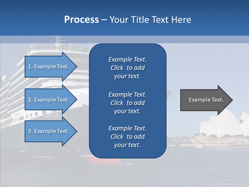 House Sky Dock PowerPoint Template