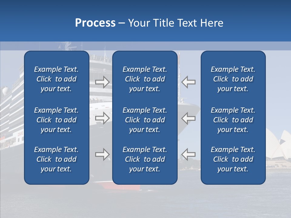 House Sky Dock PowerPoint Template