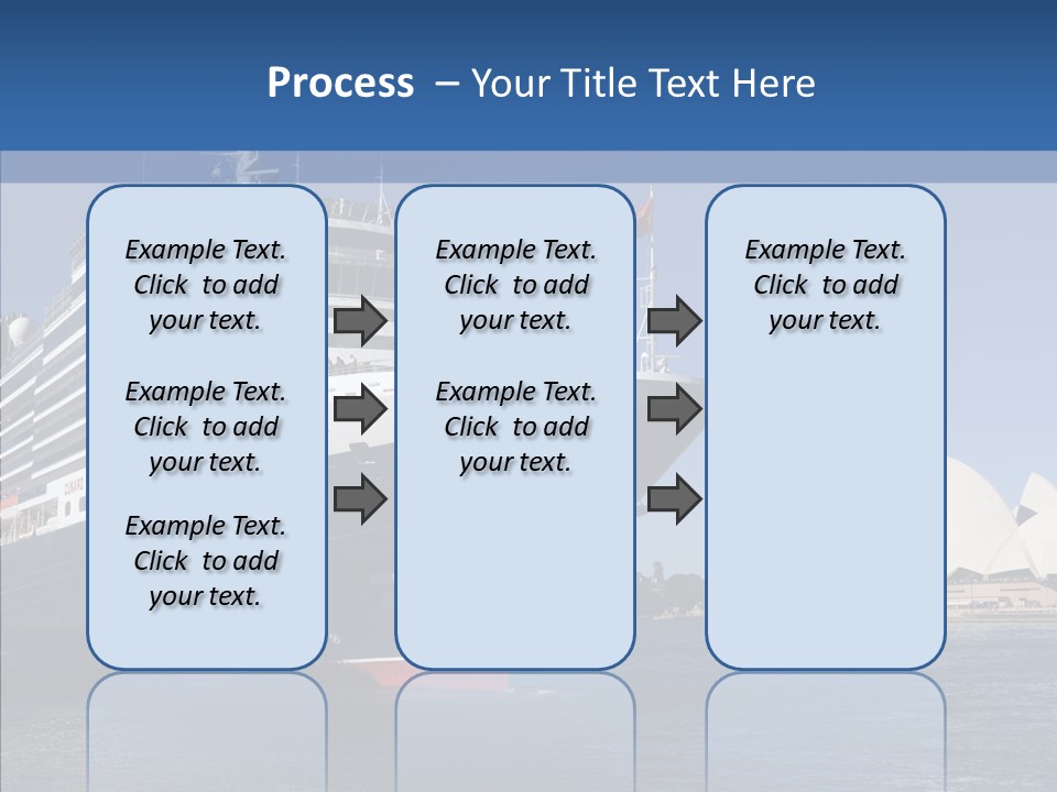 House Sky Dock PowerPoint Template