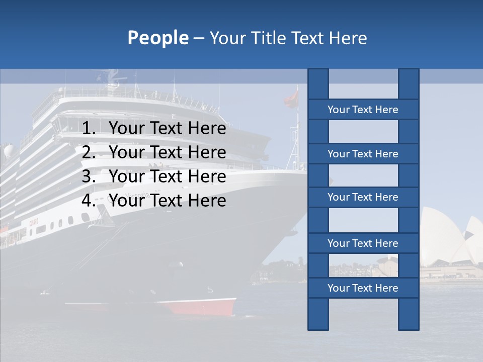 House Sky Dock PowerPoint Template