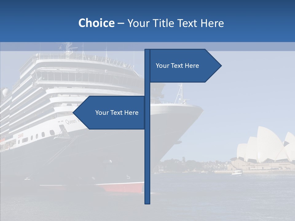 House Sky Dock PowerPoint Template