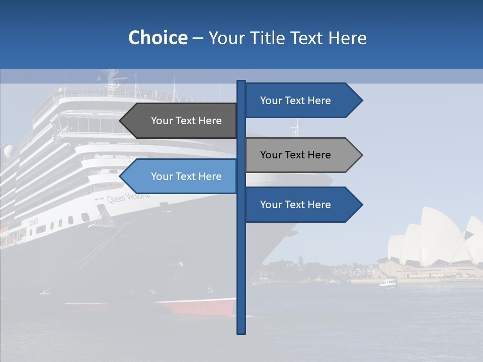 House Sky Dock PowerPoint Template
