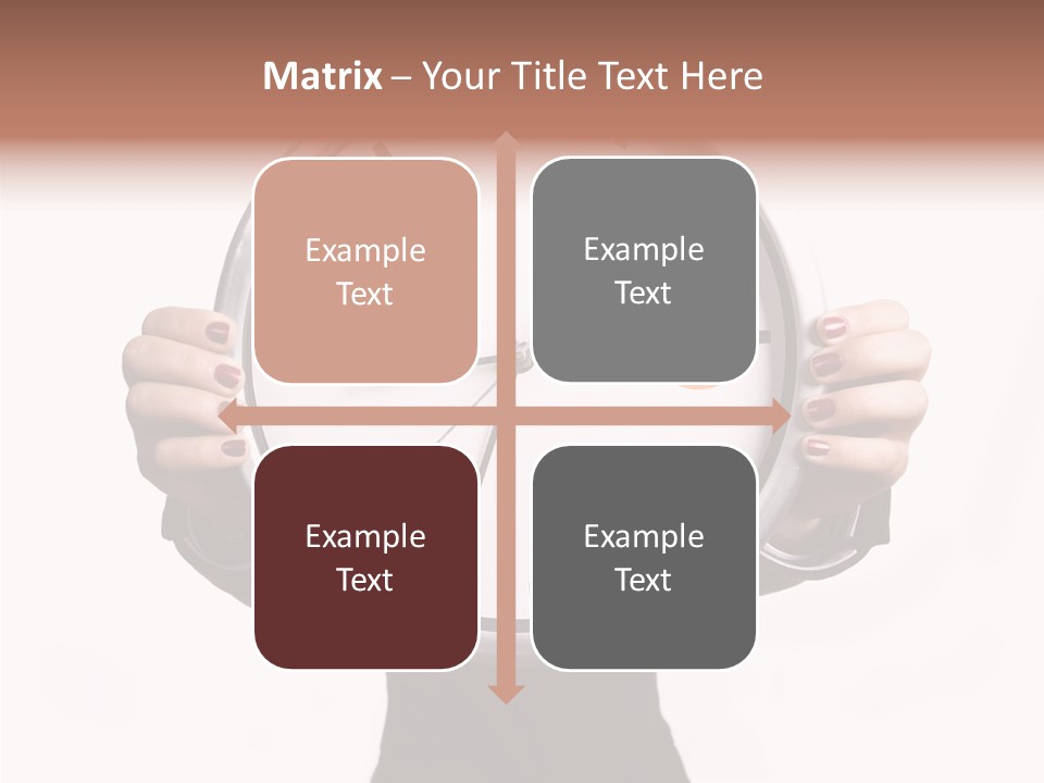 Businesspeople Women Group PowerPoint Template