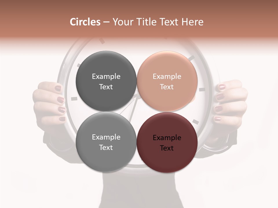 Businesspeople Women Group PowerPoint Template