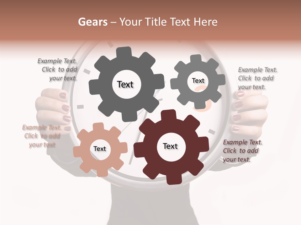 Businesspeople Women Group PowerPoint Template