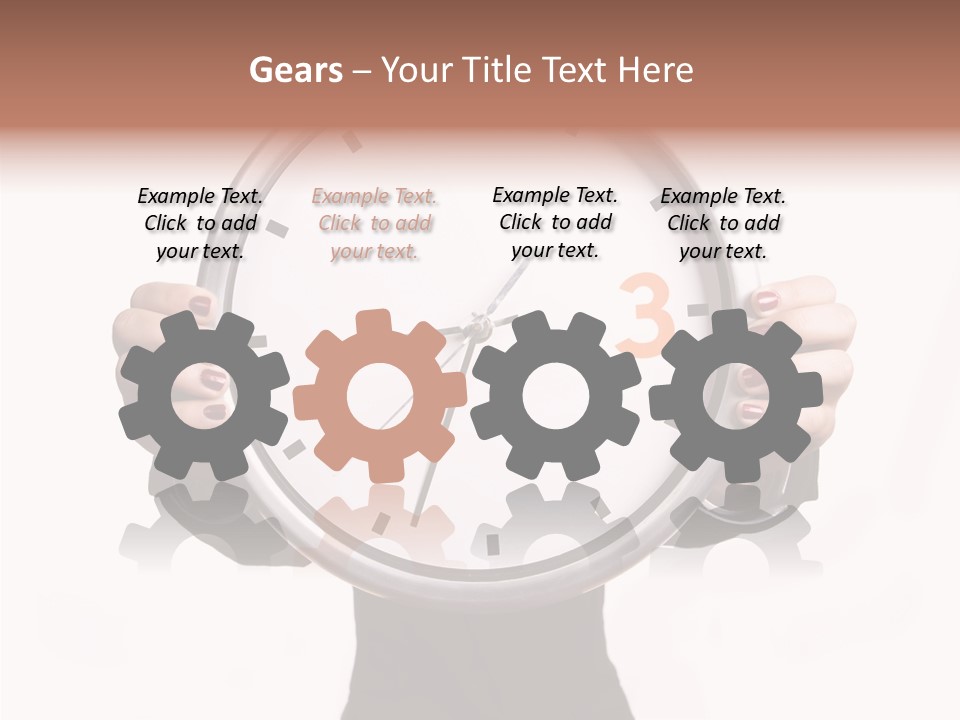 Businesspeople Women Group PowerPoint Template