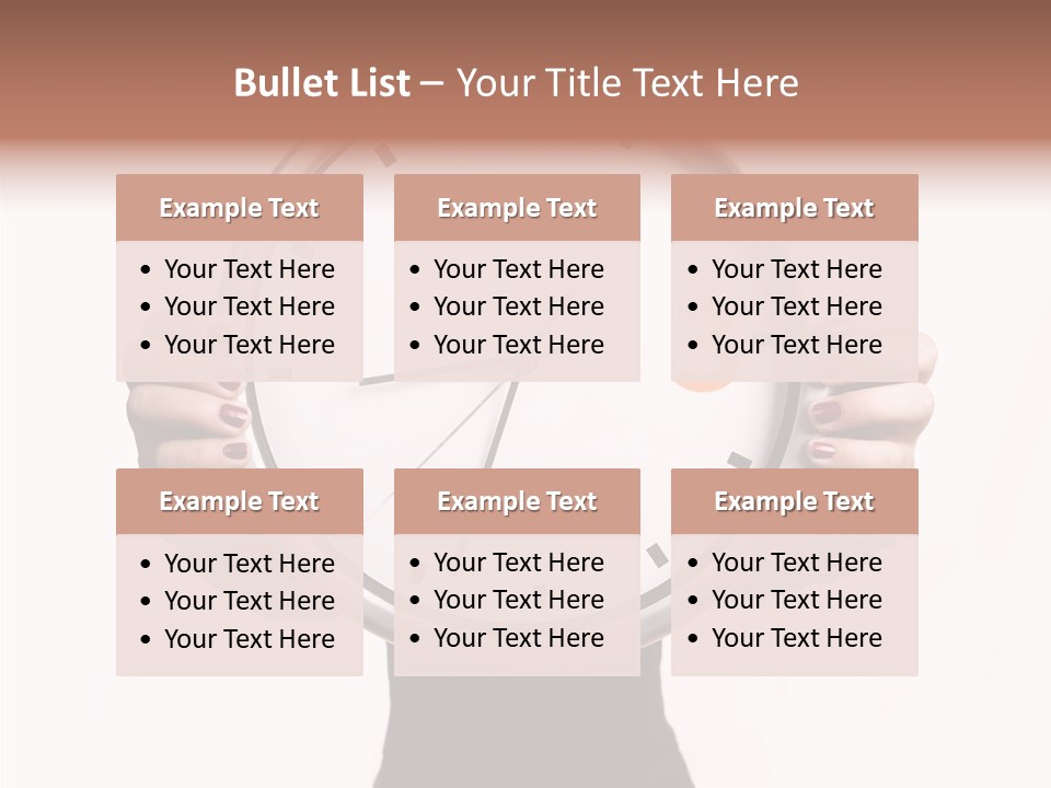 Businesspeople Women Group PowerPoint Template