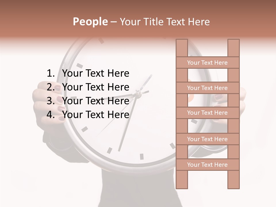 Businesspeople Women Group PowerPoint Template