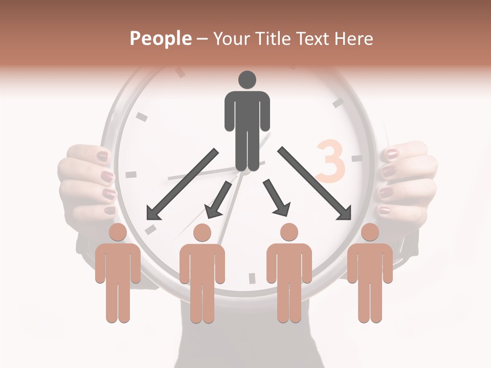 Businesspeople Women Group PowerPoint Template