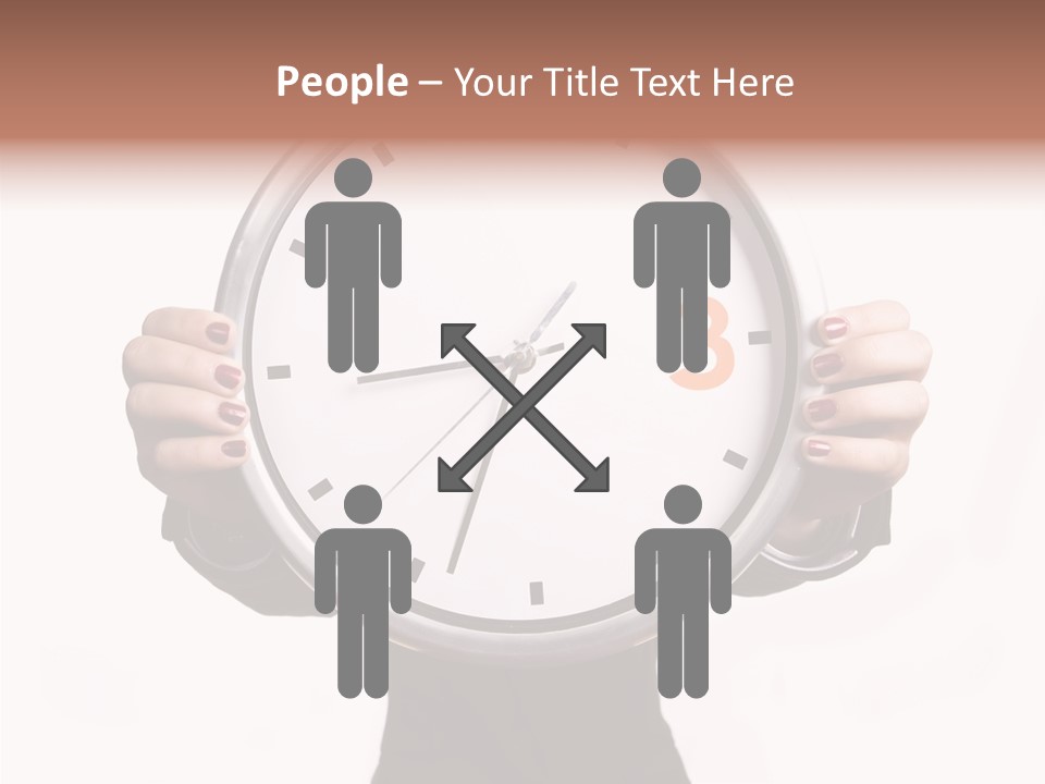 Businesspeople Women Group PowerPoint Template