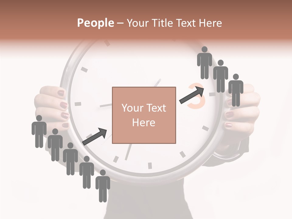 Businesspeople Women Group PowerPoint Template