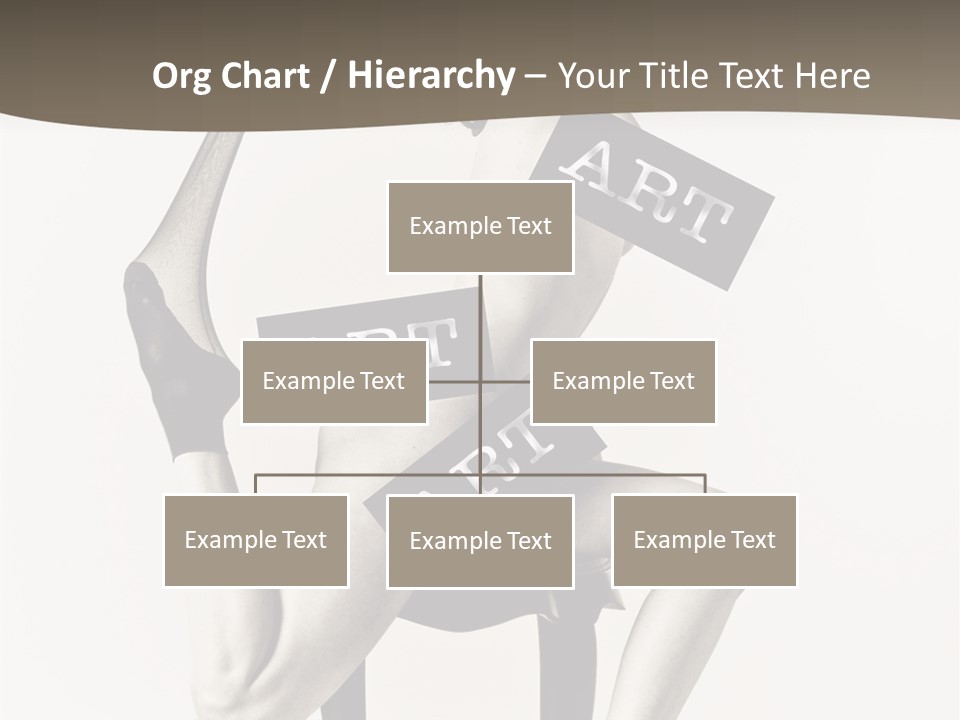A Woman Sitting On A Chair Holding A Sign PowerPoint Template