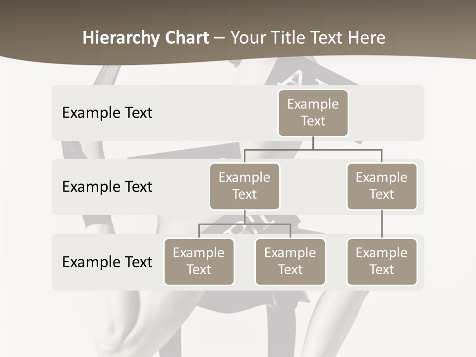 A Woman Sitting On A Chair Holding A Sign PowerPoint Template