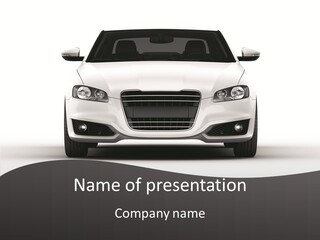 Studio Vehicle Automobile PowerPoint Template