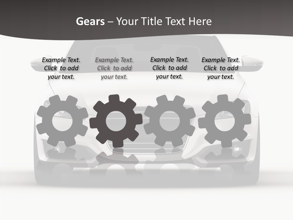 Studio Vehicle Automobile PowerPoint Template