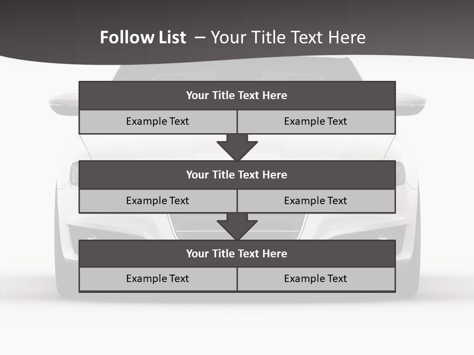 Studio Vehicle Automobile PowerPoint Template