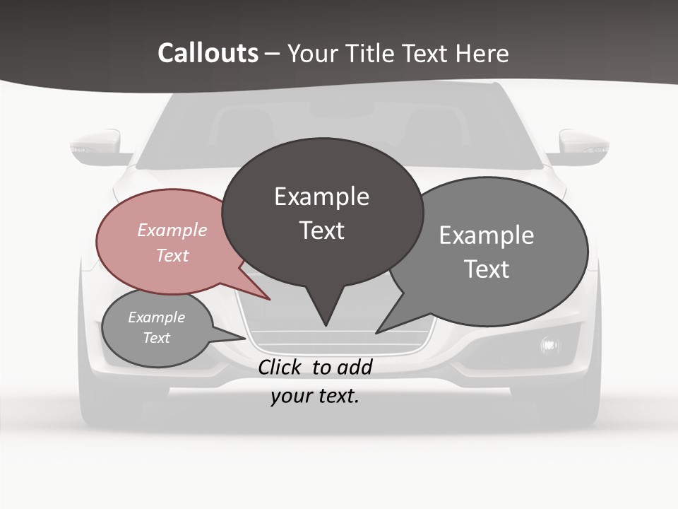 Studio Vehicle Automobile PowerPoint Template