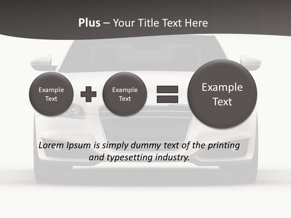 Studio Vehicle Automobile PowerPoint Template