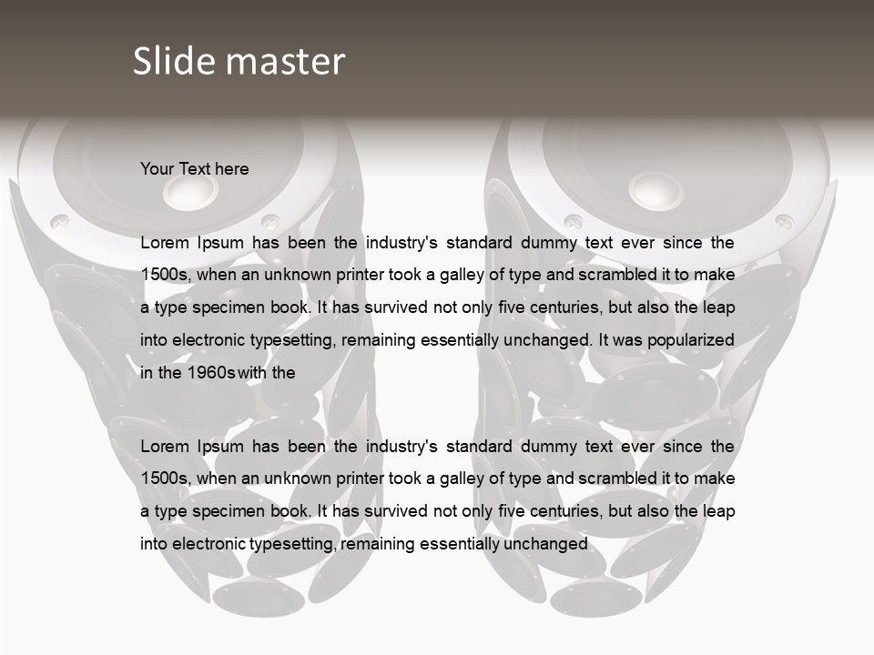 Sing Show Musical PowerPoint Template