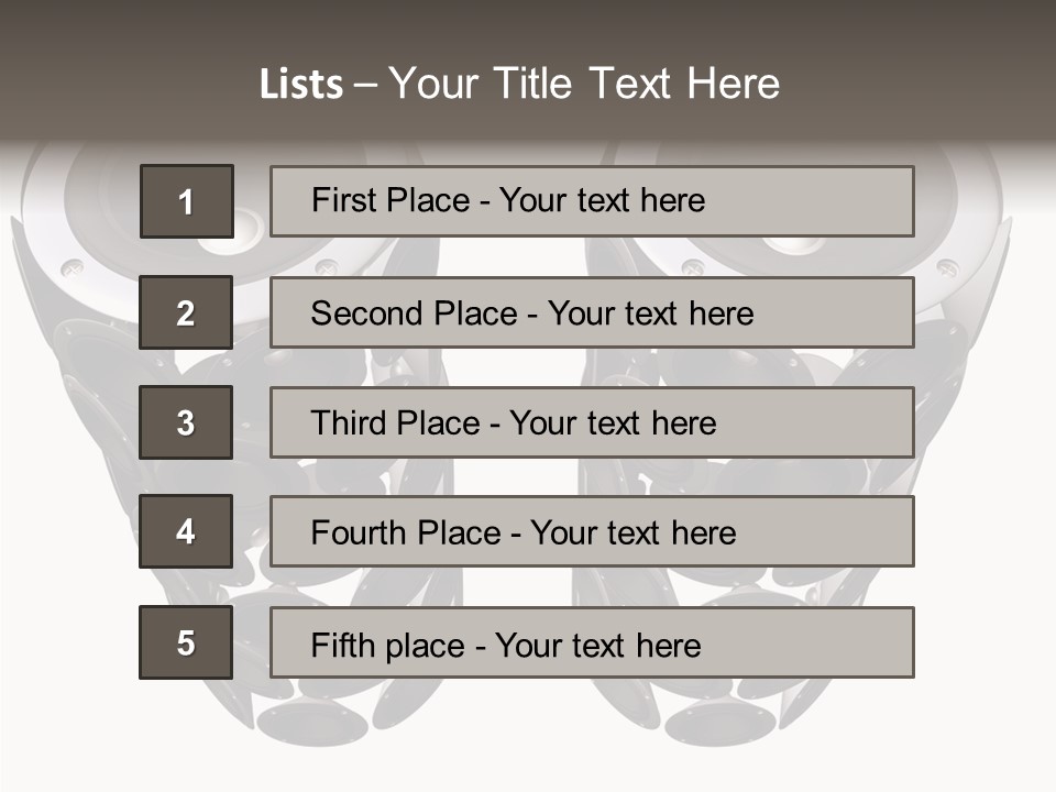 Sing Show Musical PowerPoint Template