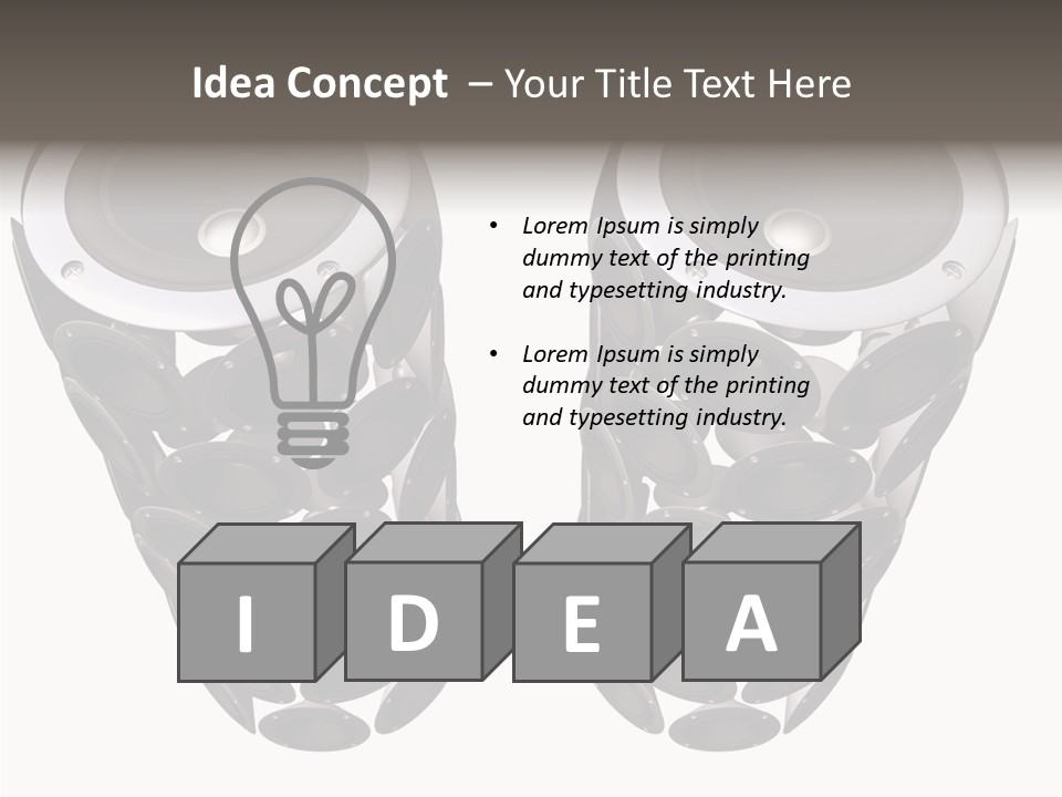 Sing Show Musical PowerPoint Template