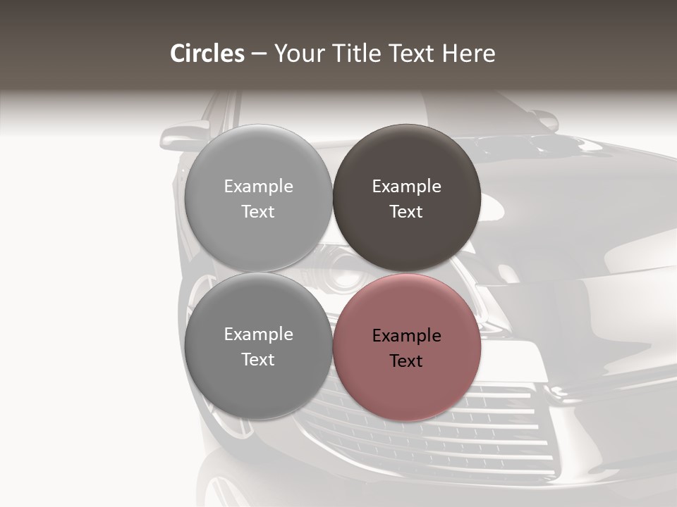 Fast Beauty Drive PowerPoint Template