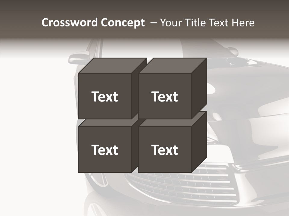 Fast Beauty Drive PowerPoint Template