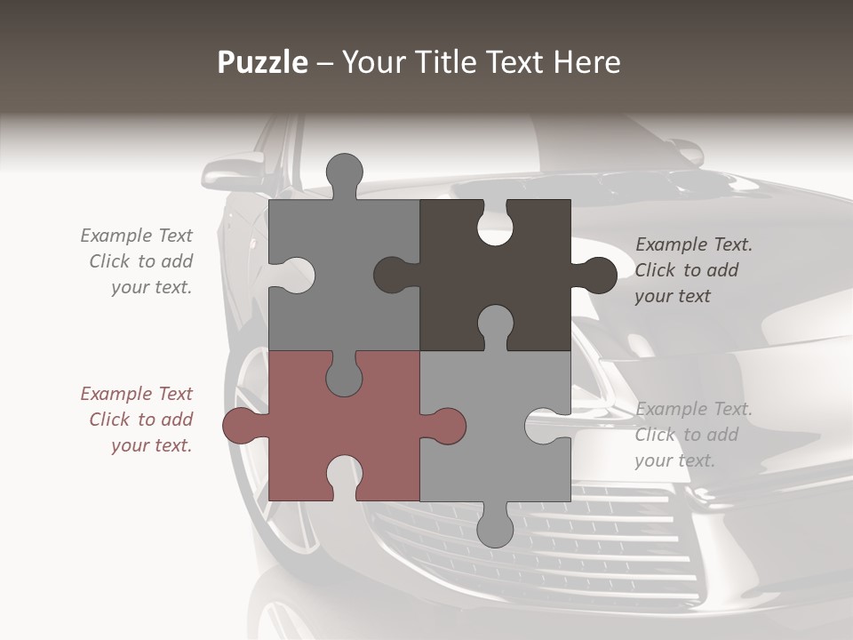 Fast Beauty Drive PowerPoint Template