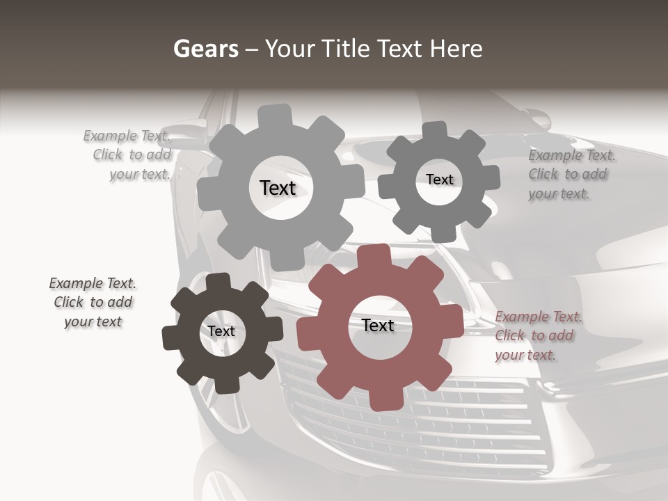 Fast Beauty Drive PowerPoint Template