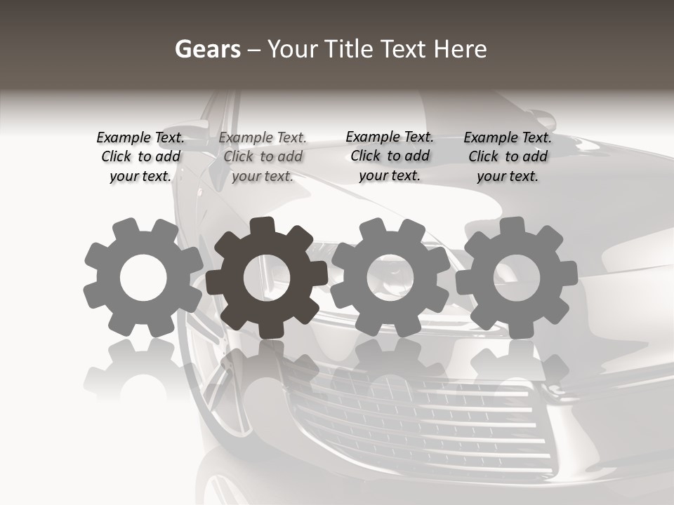 Fast Beauty Drive PowerPoint Template