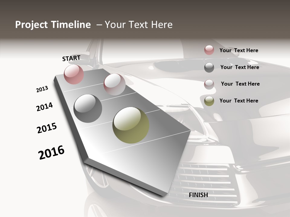 Fast Beauty Drive PowerPoint Template