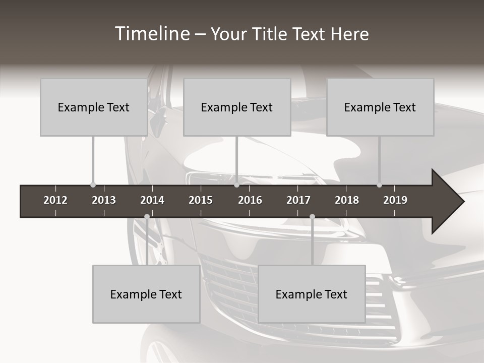 Fast Beauty Drive PowerPoint Template